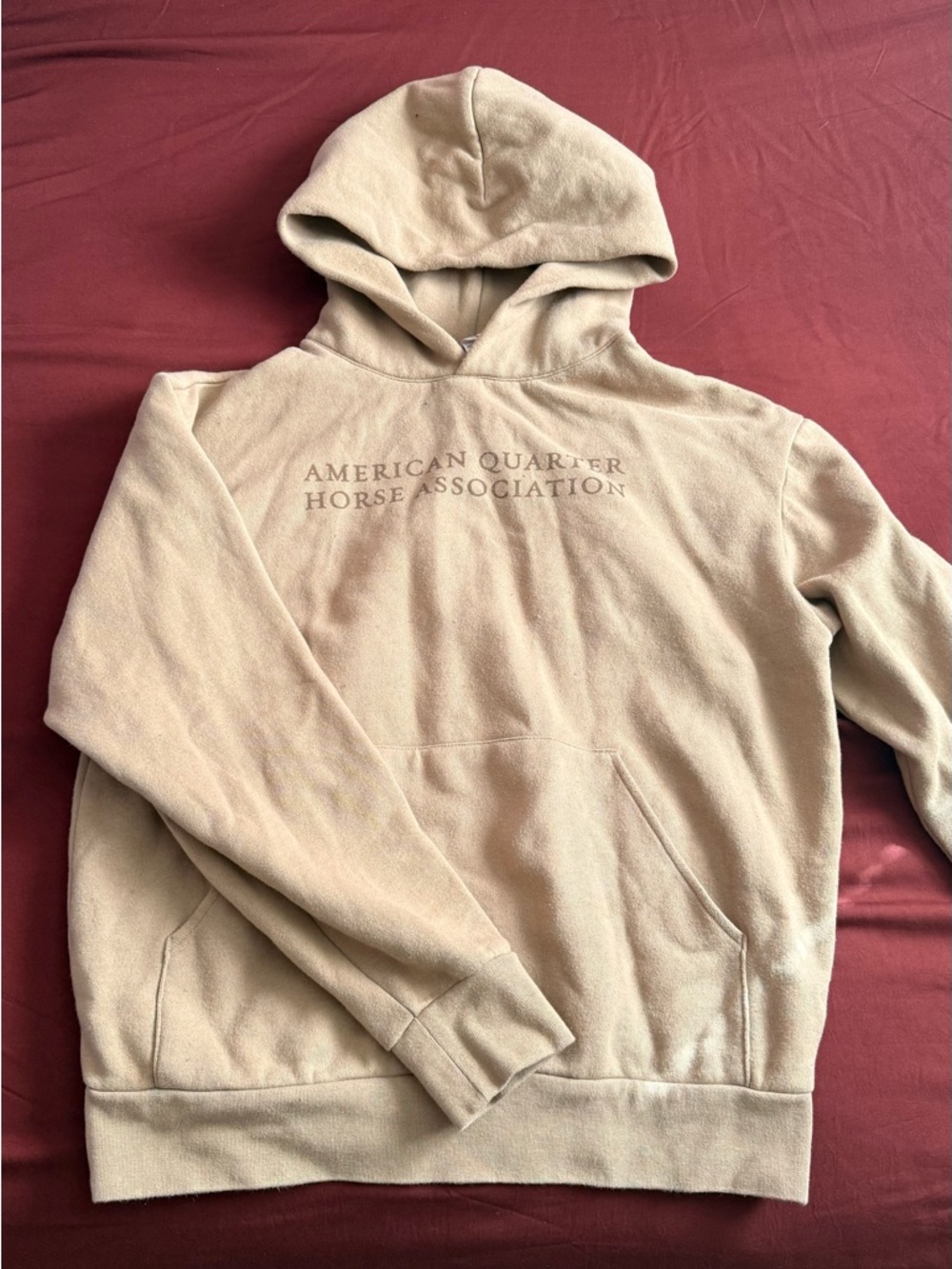 Women’s American Quarter Horse Association Cream Hoodie